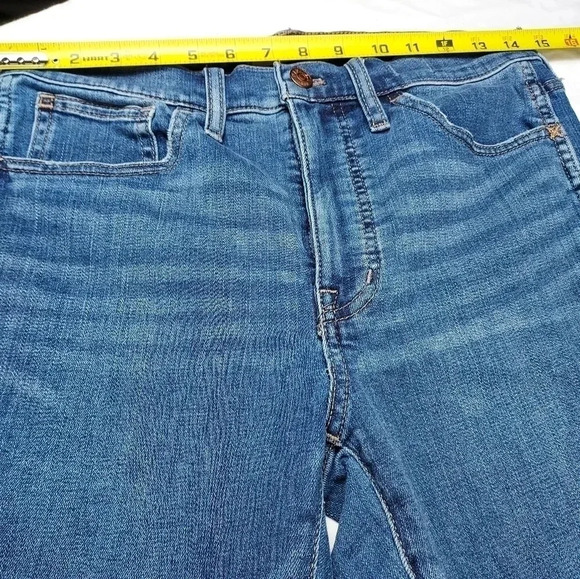 Madewell 10' High-Rise Skinny 27 Womens Blue Jeans - Picture 12 of 12